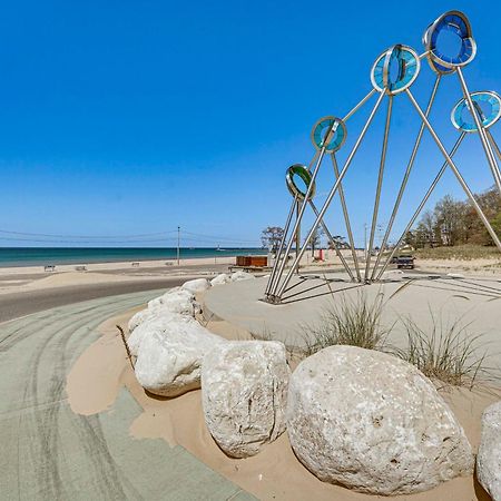 Walk To Beach Lake Michigan Getaway! Muskegon Exterior foto