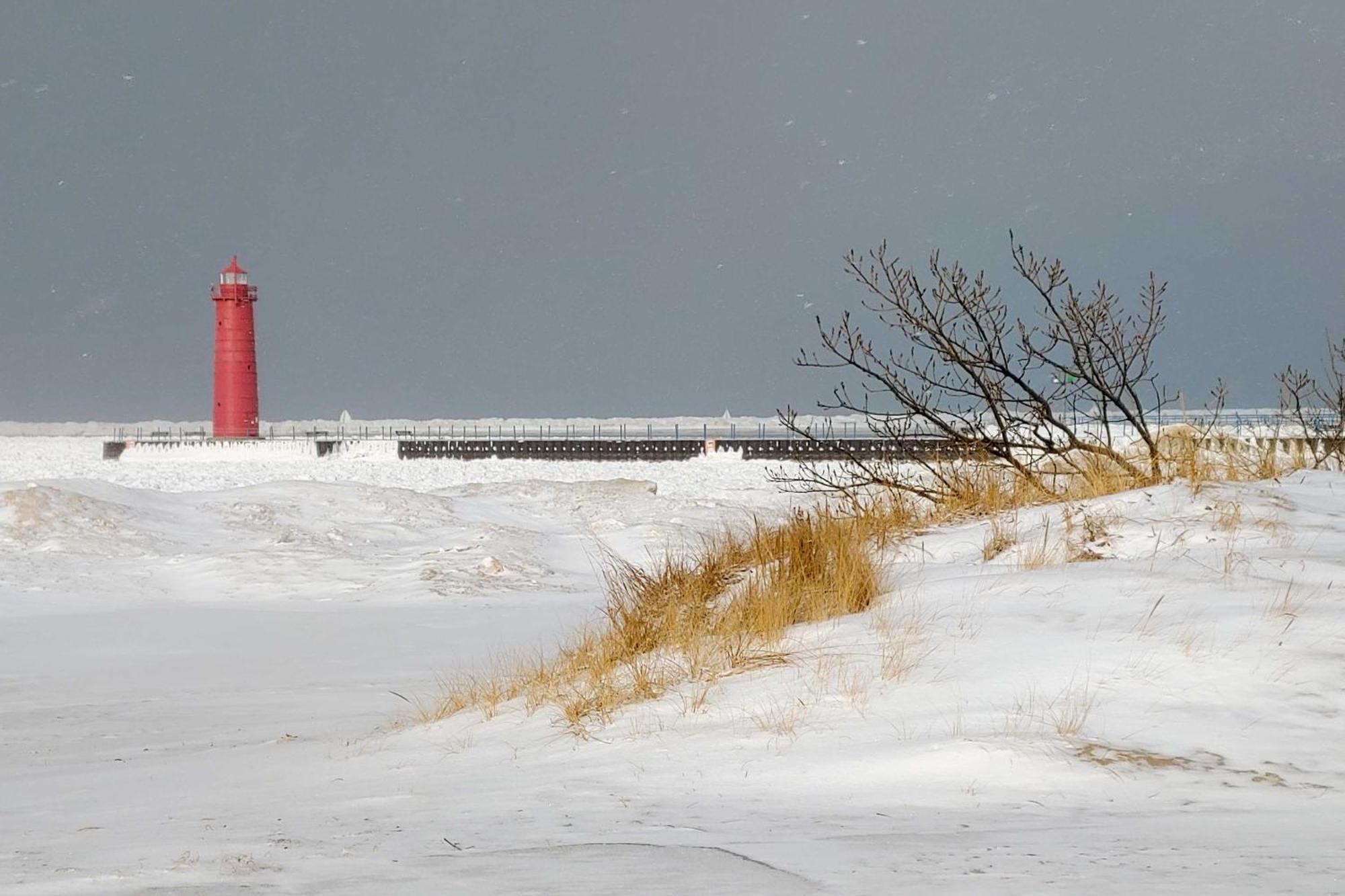 Walk To Beach Lake Michigan Getaway! Muskegon Exterior foto