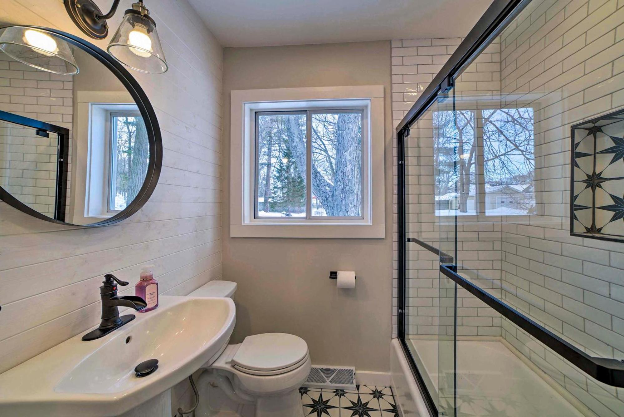 Walk To Beach Lake Michigan Getaway! Muskegon Exterior foto